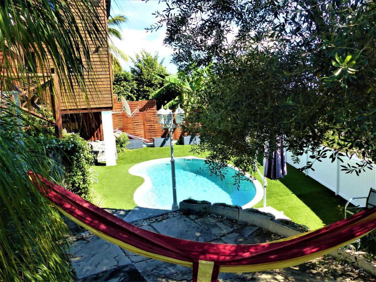 Le Clos De Val - Vue Mer La Possession Luaran gambar